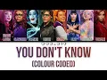 You Don t Know By Monster High Movie 2 Colour Coded