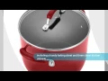 Cookware Set With Red Color - Rachael Ray 14 Piece Hard Enamel Nonstick