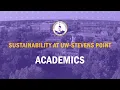 Sustainability at UW-Stevens Point - Academics