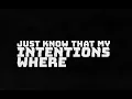 FEEL NOTHING - The plot in you // Lyric video