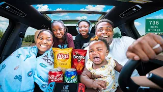 WE TOOK A LAST MINUTE ROAD TRIP AS A FAMILY OF 5!
