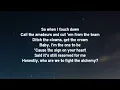 Taylor Swift - The Alchemy (lyrics)