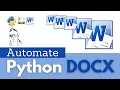 Word DOCX From Template Python
