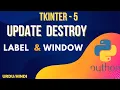 Label in tkinter Python Gui Jawad Aslam