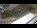 Strong Hail Shower over Norwich UK 26 04 16