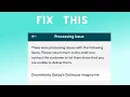 How to Fix Processing issue Error in Shipt Shoppers