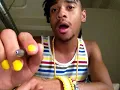 Durand Bernarr singing in the Basement.