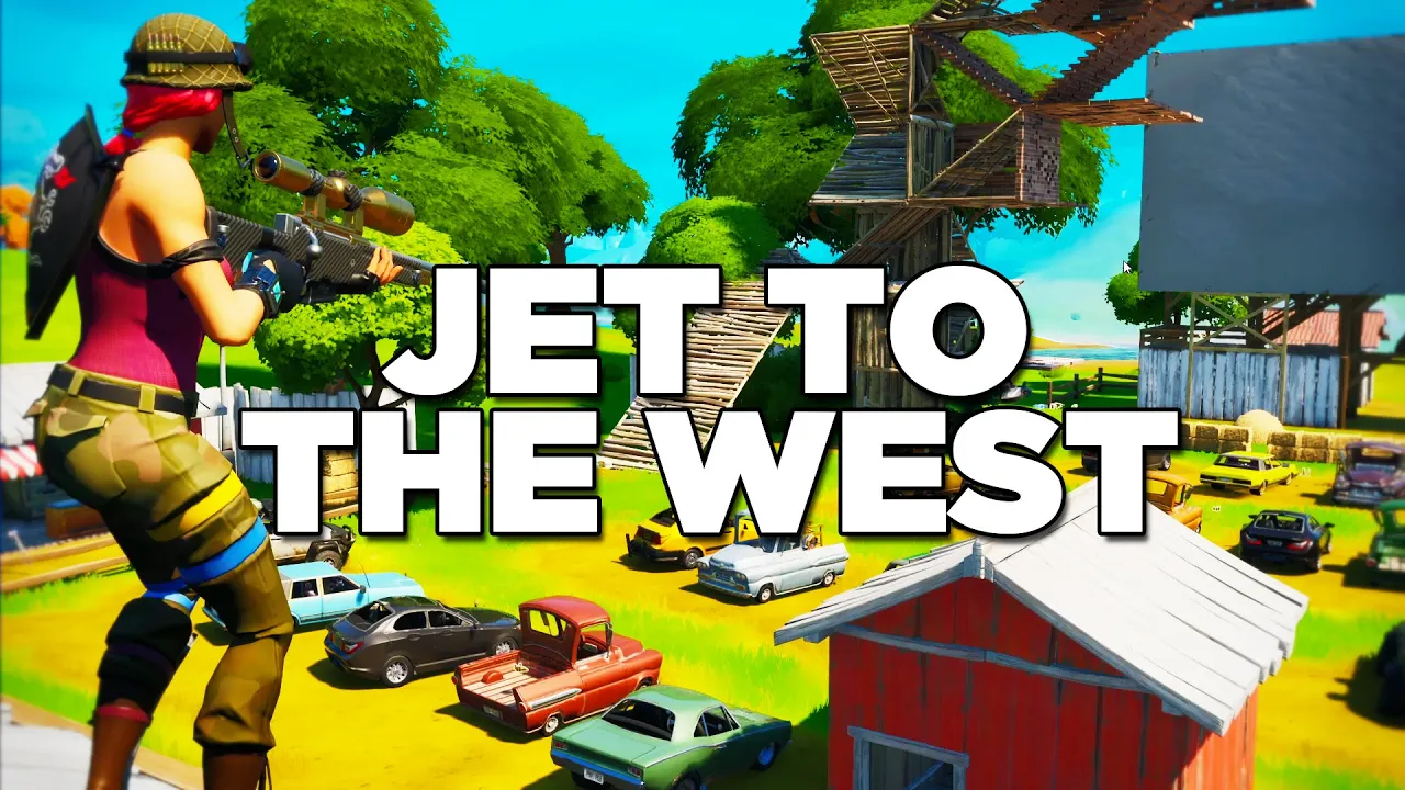 Fortnite Montage - Jet To The West (Lil Mosey)