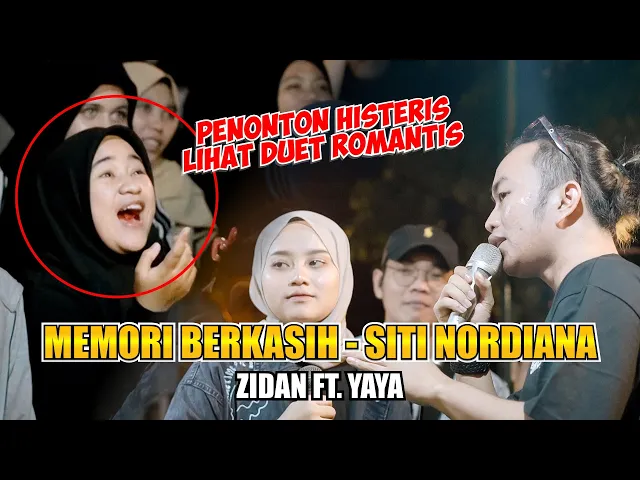 Download MP3 MEMORI BERKASIH - SITI NORDIANA (LIVE NGAMEN) ZIDAN FT. YAYA