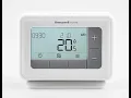 Setting the Heating Schedule on a Honeywell Home T4 Thermostat