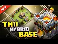Anti-Air Anti-Giant Arrow Base Best TH11 Hybrid Base Link