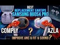 Samsung Galaxy Buds4 Pro BEST Replacement Eartips for FIT SOUND ANC Pro