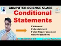 Conditional Statements Decision Making Statements if if else Statements with Examples