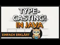 Programmieren lernen Java Type Casting Typumwandlung - Strukturierte Programmierung