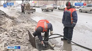 В Омске коммунальные службы работают в усиленном режиме