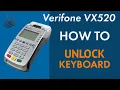Vx520 How To Unlock Lock the keyboard