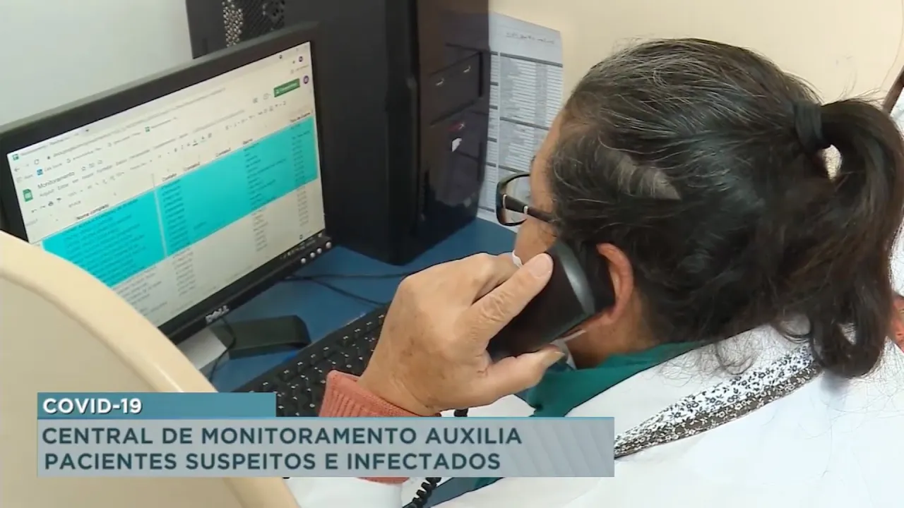 Central de monitoramento auxilia pacientes suspeitos e infectados com a Covid-19