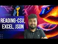 Python Tutorial for Beginners Data CSV Excel JSON Hindi