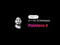 C Tutorial for JS developers Part 9 Pointers II