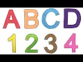 Coloring pages for kids Numbers coloring ABC alphabet coloring pages