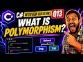 Polymorphism in Java C tutorial for beginners Object Oriented Programming