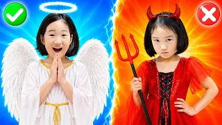 보람이는 올바른 결정을 내리는 방법을 가르칩니다