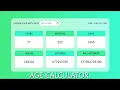 Age Calculator Application JavaScript Mini Project For Beginners