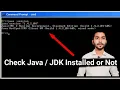 How to Check Java Installed or Not in Windows 10 Java Installed or Not How to Check