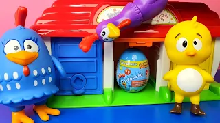 Quem Encontrou a Surpresa Escondida Galinha Pintadinha, Pintinho Amarelinho Ou Galo Carijó?