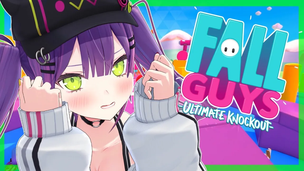 【Fall Guys】初めてやっても1位をとれる！👑【常闇トワ/ホロライブ/】