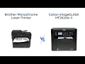 Brother vs Canon Laser Printer Comparison