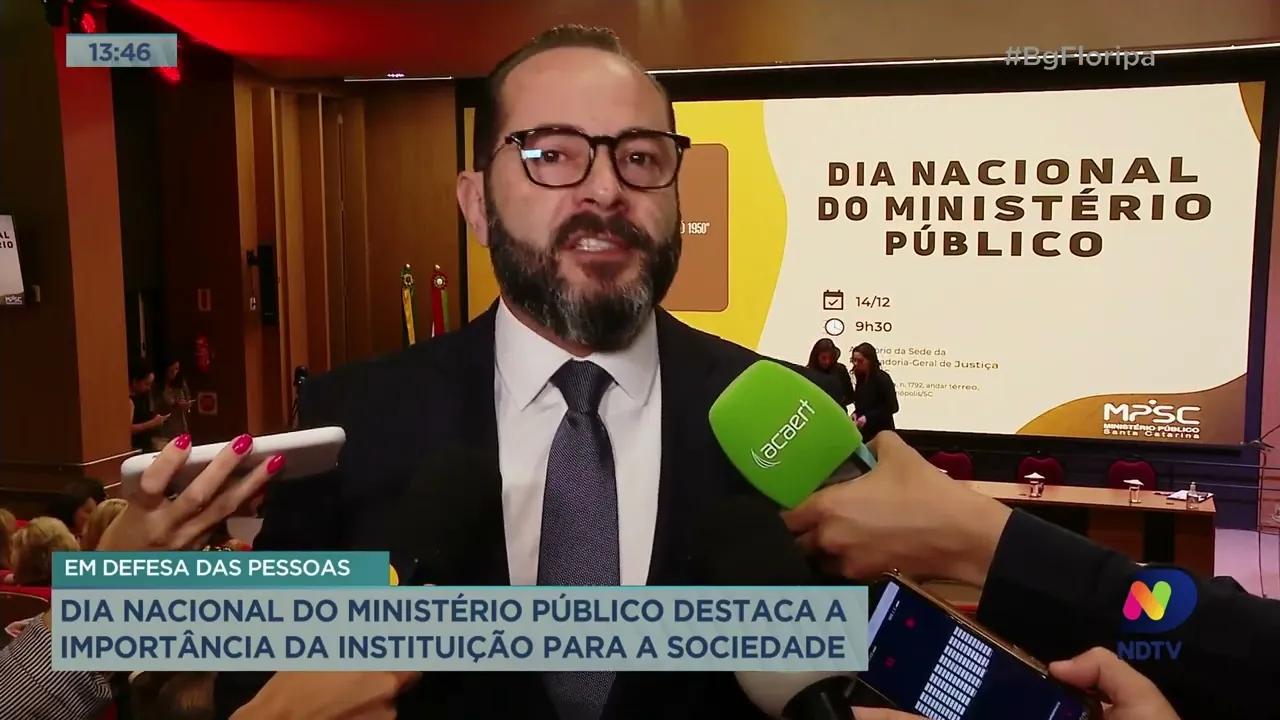 Dia nacional do MPSC destaca a importância da instituição para a sociedade