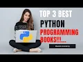Best Books For Python Top 3 Books to Learn Python Programing 2024