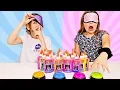 BLINDFOLDED Don t Push the Wrong Button Slime Challenge JKrew