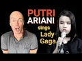 Download Lagu Putri Ariani covers Lady Gaga Voice Coach REACTION