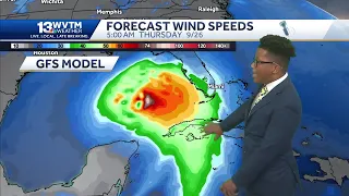 Tropical Storm likely next week in the Gulf, it could impact the Alabama, Florida, Texas, Louisia...