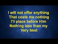 Download Lagu I Will Not Offer Anything That Cost Me Nothing Instrumental