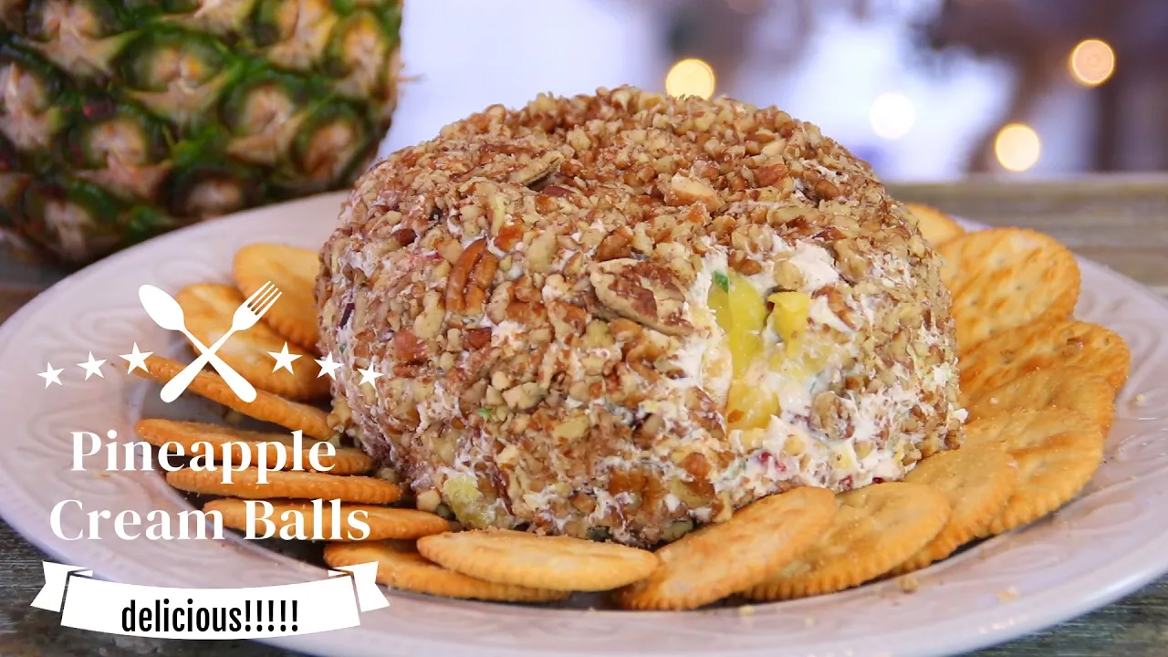 Festive Cheese Ball recipe. 