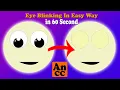 Eye Blinking Animation How To Create Eye Blinking in Adobe Animate Cc 2d EASY