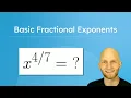 Download Lagu Basic Fractional Exponents - How To Convert Between Radicals and Exponents