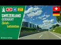 Download Lagu Driving in Switzerland and Germany: Autobahn A51, H4 \u0026 Bundesstraße B27 from Zürich to Lottstetten