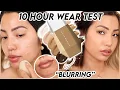 NEW FENTY BEAUTY EAZE DROP BLURRING SKIN TINT 10 HR WEAR TEST REVIEW