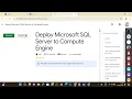 Deploy Microsoft SQL Server to Compute Engine