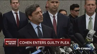 Former Trump attorney Michael Cohen pleads guilty on 8 counts