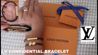 LOUIS VUITTON CONFIDENTIAL BRACELET UNBOXING JULY 2020
