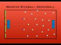 Massive Kickball Dodgeball - Great Large Group Game