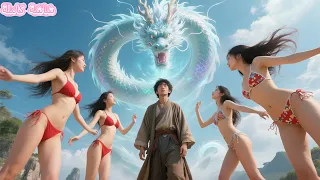 إله سماوي بمستوى 9999 ينزل بعربة حمار فتجرده ثلاث طالبات جميلات وتستغلنه تمام ا 