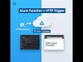 Azure Function Tutorial HTTP Trigger VS Code Browser API Management AZ-104 Tips