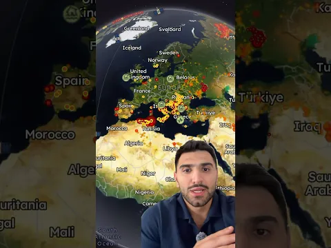 ما هو سبب حرائق الجزائر 🇩🇿 #الجزائر