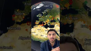ما هو سبب حرائق الجزائر     الجزائر دندنها